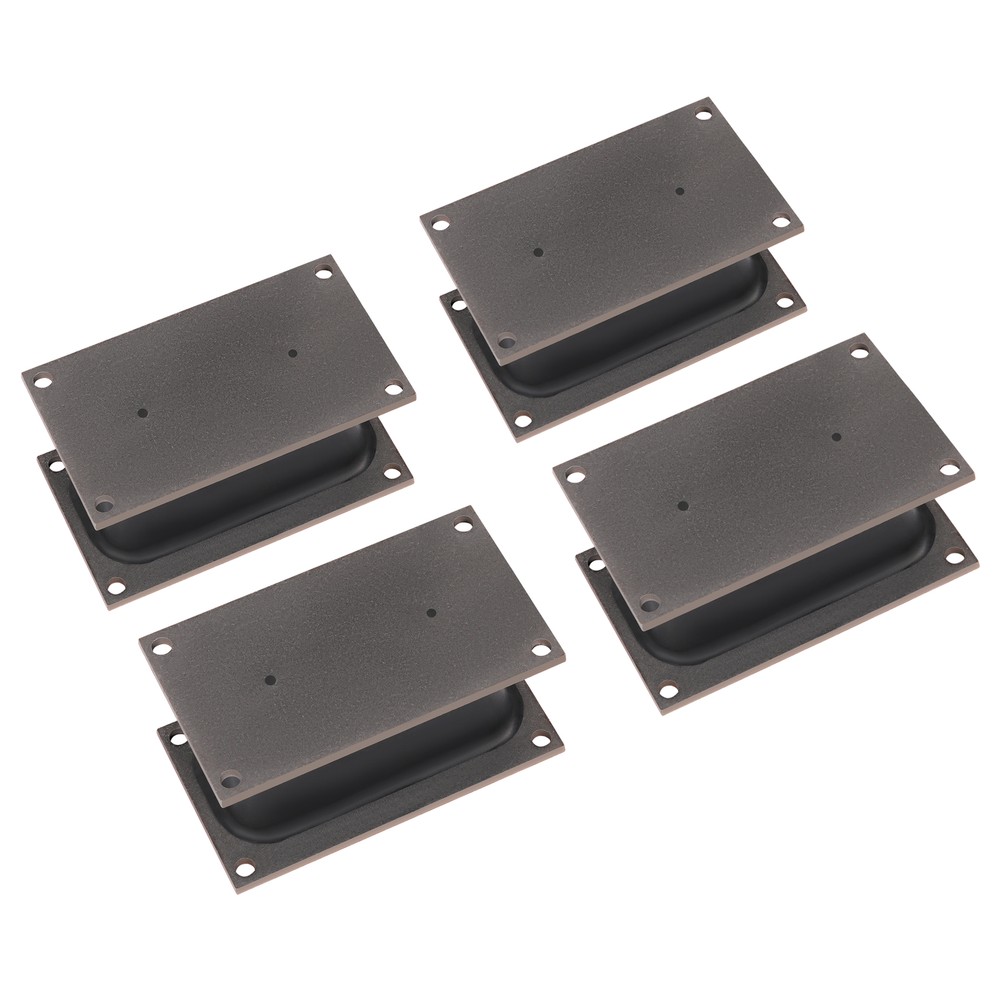 4PC Rubber Isolator Shock Mount For Stanley Bobcat Hydraulic Vibratory Compactor