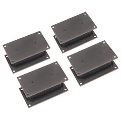 4X Rubber Isolator Shock Mounts For Stanley Bobcat Hydraulic Vibratory Compactor