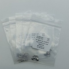20Sets Dental 1st Molar Wide Big Brackets Orthodontic Roth MBT 022 Hooks/no Hook
