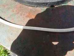 6 AWG 600 Volt Stranded Copper Building Wire Type MTW THHN THWN WHITE, Per Foot