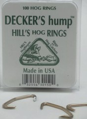 Decker Manufacturing Company, Decker’s Hump Hill’s No.3 Hog Rings,100 Count Box