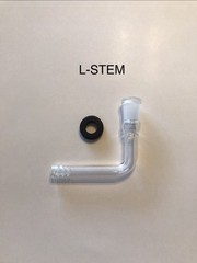 14mm Glass Downstem L-stem S-stem Bottle Stem Bong WaterPipe Bubbler Grommet DIY