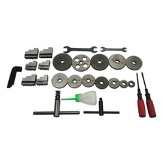 WM210V Precision Metal Bench Lathe Inch Thread Brushless Motor Double Chuck