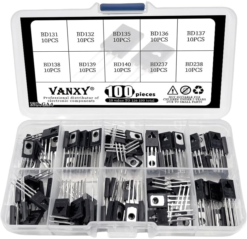 BD131 BD132 BD135 BD136 BD137 BD138 BD139 BD140 BD237 BD238 TO 126 Transistor