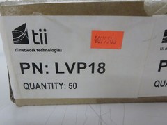 Tii NETWORK TECHNOLOGIES LVP18 Protector Modules, 18 V Output, 1-Pin (LOT OF 4)