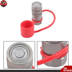 1/4″ Flat Face Hydraulic Quick Disconnect Female Coupler with anti-corrosive