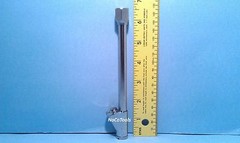 Straight Tilt Lock Dual Foot Air Chuck Truck Tire Inflator 1/4″ FNPT 6″ Length