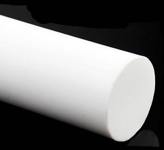 Dia 1.378 inch (35.5mm) ±10% Length 4 inch (100mm) PTFE Round Rod Bar