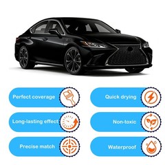 212 Obsidian Touch Up Paint for Lexus Match, Car Paint Scratch Repair kit, 2 …