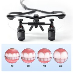 4.0X Dental Surgical Medical Ergo Loupes Magnifier Binocular Magnifying Glass