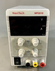 NaviTech NP3010 Power Supply Variable Input AC 110V 60Hz Output DC 0-30V 0-10A