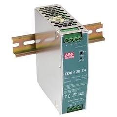 DIN Rail Power Supply 24V 5A 120W AC to DC Single Output EDR 120 Watts