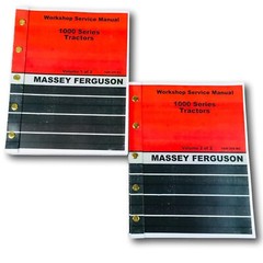 Massey Ferguson 1010 1020 Tractor Service Repair Shop Manual Technical Workshop