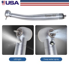 Kavo Style Dental Fiber Optic LED E-generator high speed handpiece 4HOLE UDM4 sa