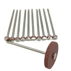 Dental Lab Polishing 2.35mm Shank Mandrel for Rotary Cut-Off Resin Wheel