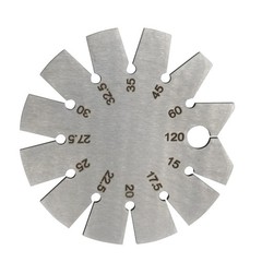 Stainless Steel Bevel Gauge – 15°-120° Knife & Axe Angle Finder | Precision