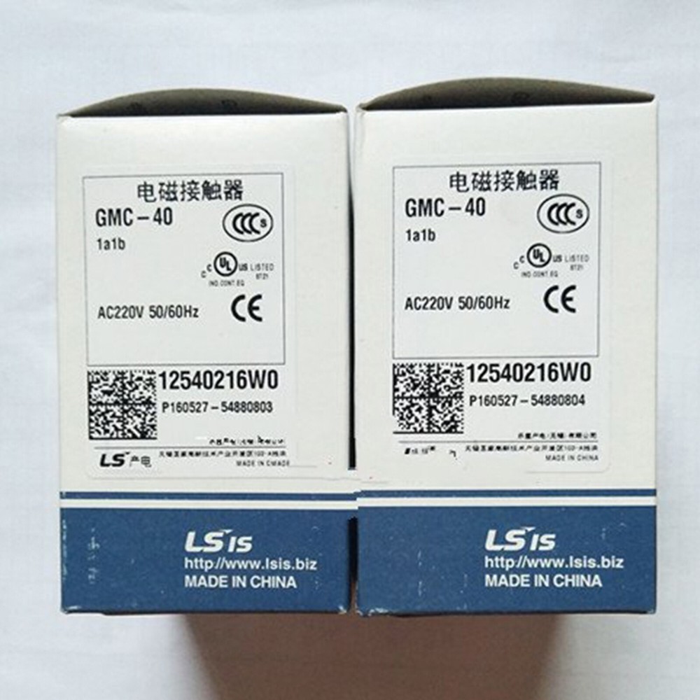 1PC New Compatible LS (LG) Contactor GMC-40 AC220V 50-60HZ