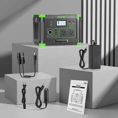 EBL 1000W/999Wh LiFePO4 Lithium Battery Portable Power Station Power Sup⁣ply