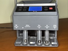 Cassida C300 Professional USD Coin Counter Sorter Wrapper Roller “ Please Read”