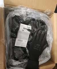 144 pairs XL Ansell EDGE 48-126 Abrasion-resistant gloves Size 10 X large
