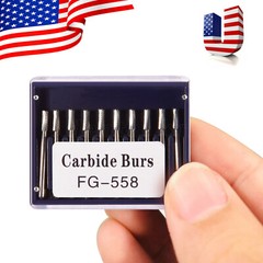 FG 558 Carbide Burs FG558 Bur #558 Friction Grip 10-100PCS