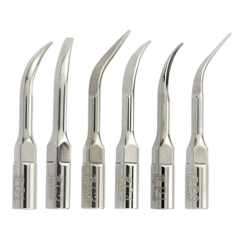 Woodpecker Dental Ultrasonic Piezo Scaler Tips Scaling Perio EMS UDS G1 P1 Slim