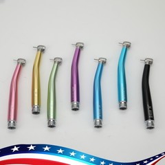 High Speed Handpiece 2Holes Turbine Standard Head 7Colors Dental For NSK