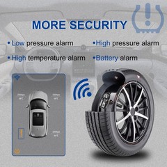 433Mhz Tire Pressure Monitor Sensors 2014-2022 RAM Jeep Cherokee Replacement