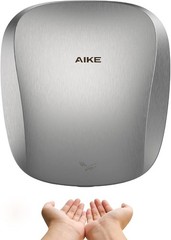 AIKE AK2903 Heavy Duty Commercial Hand Dryer with Hepa Filter Brushed Stainle…