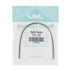 JMU 10PCS Ortho NiTi Super Elastic Arch Wire Full Size Natural Round/Rectangular
