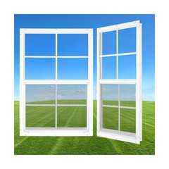 24″ x 36″ Shed Windows 2 Pack, Small Sliding Window with Tempered Glass & Met…
