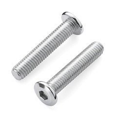 20Pcs M6x70mm Flat Head Screws and Bolts, M6 Socket Flat Head Screw, M6-1.0x70mm