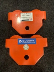 GLOBAL INDUSTRIAL 241647/HMT10R Beam Trolley Capacity 2,000 Pound*