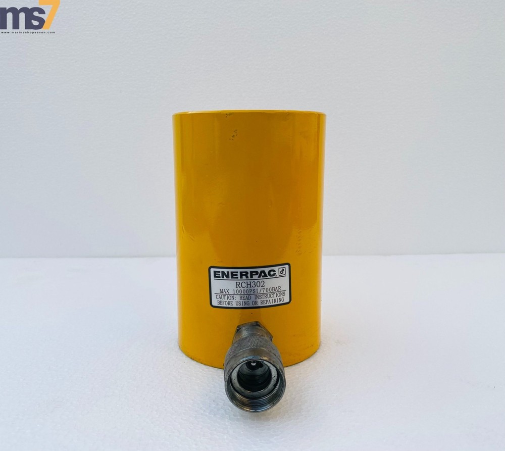 ENERPAC RCH 302 HYDRAULIC HOLL-O-CYLINDER 30 TONS CAPACITY 2″ STROKE 700 BAR