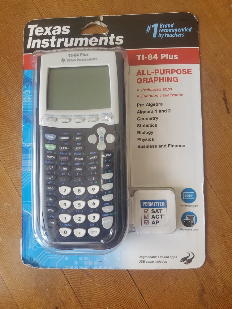 Texas Instruments TI-84 Plus Graphing Calculator – Black