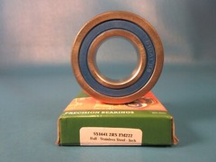Tritan SS1641 2RS FM222, Radial Ball Bearing, Stainless Steel, (KYK, BL, SMT)