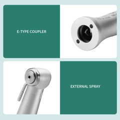 Dental 20:1 Reduction Implant Contra Angle E-Type Handpiece Fit For NSK Motor