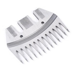 Sheep Shears Blades Straight 13 Tooth Electric Wool Comb Cutter Goats Clipper