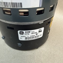 GE Motors 5SME39HL0475 ECM 2.3 Blower Motor 1/2HP 120/240V 1400RPM HD44AE131