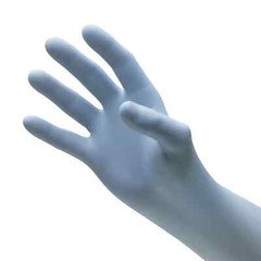 NitriDerm Ultra Blue Nitrile Exam Glove Standard Cuff Length SMALL 100 per Box