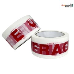 2 mil 2″x110 Yards 36 Rolls Fragile Heavy Duty Packing Tape Packaging Tapes Red
