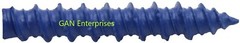 Concrete 1/4″ X 2-3/4″ Hex Washer Head Masonry Screw Tapcon Anchor Blue (1,000)
