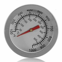 Grill Thermometer 100 ~ 1000 Fahrenheit 50℃~400℃/100F~1000F Easy To Install