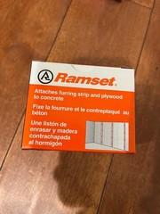 Ramset 1512 Drive Pins 1-1/2 in 2 boxes of 100 ( 200 pins total )