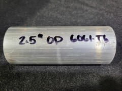 2-1/2″ ALUMINUM ROUND 6061 T6511 SOLID ROD 6″ long Extruded Lathe Bar Stock