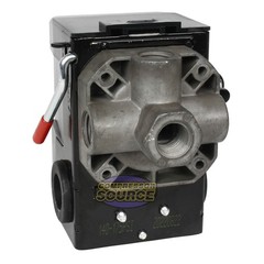 4 Port 26 Amp Air Compressor Pressure Switch Control Valve 140 to 175 PSI
