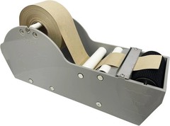 Desktop Grey Water Activated Tape Dispenser with Reinforced Kraft Paper Gum Tape