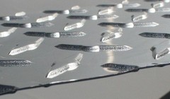 .025 Diamond Plate Sheet – 12″ x 120″ Polished Aluminum – 4 pcs