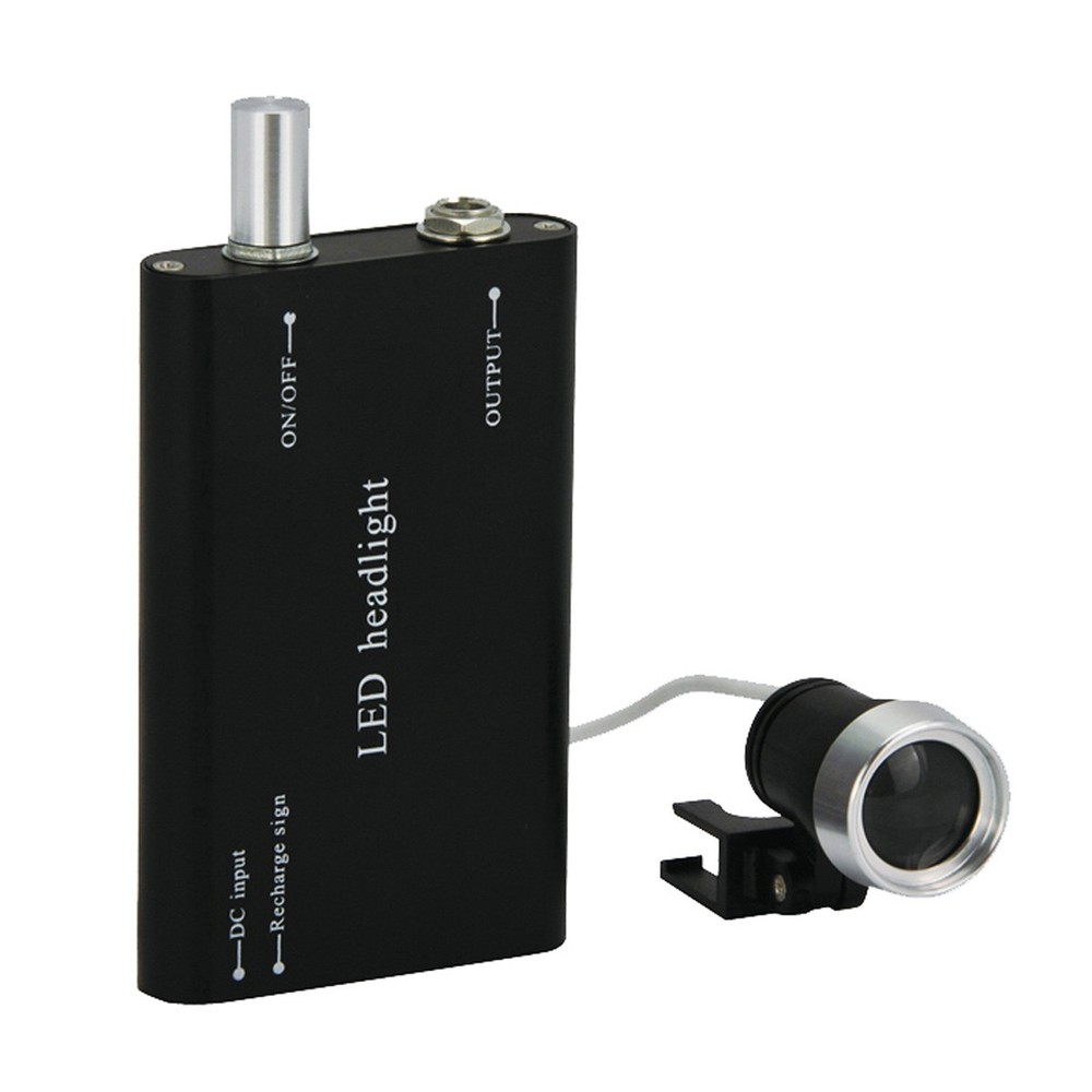 4.0 X Dental Ergo Loupes Medical Surgical Magnifier Binocular 5W LED Head Light