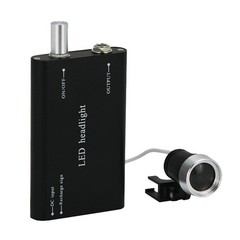 Dental Ergo Loupes Medical Surgical Magnifier Binocular 4.0 X/5W LED Head Light